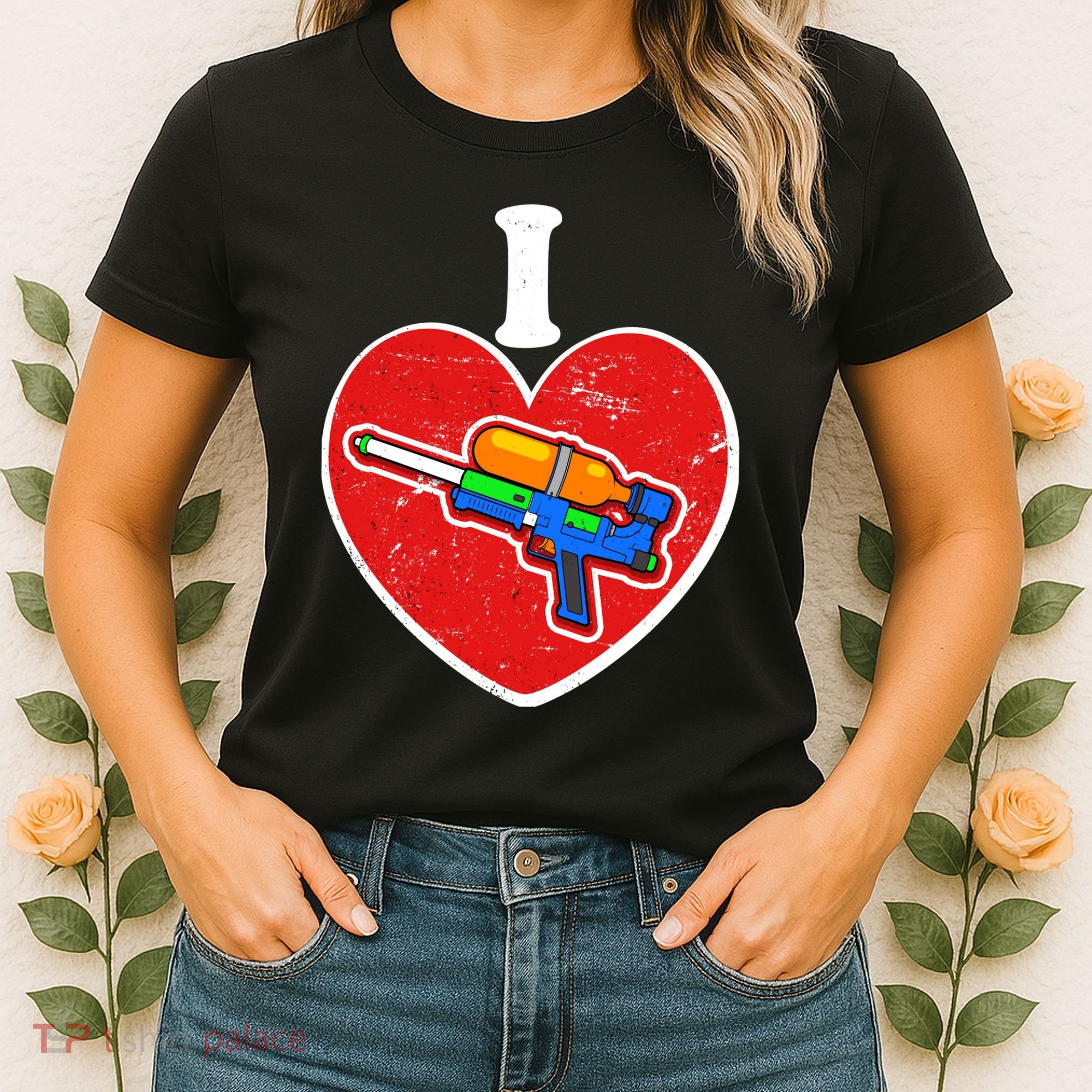 Summertime Fun I Love Super Soakers Water Guns Women's T-Shirt