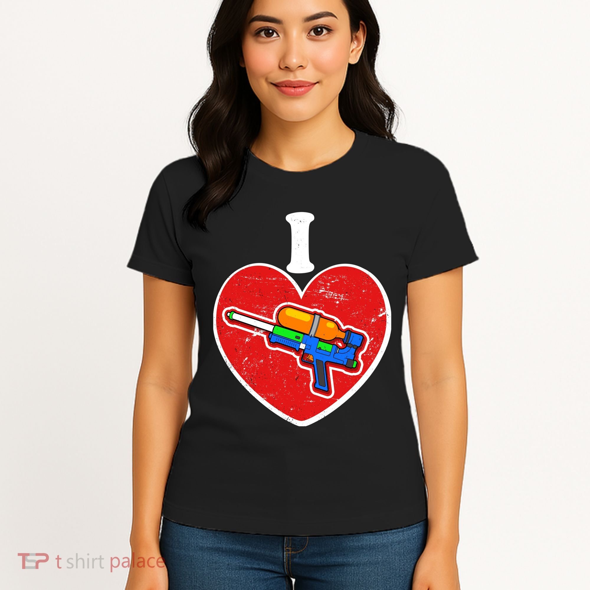Summertime Fun I Love Super Soakers Water Guns Women's T-Shirt