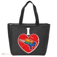 Summertime Fun I Love Super Soakers Water Guns Tote Bag thumb 0