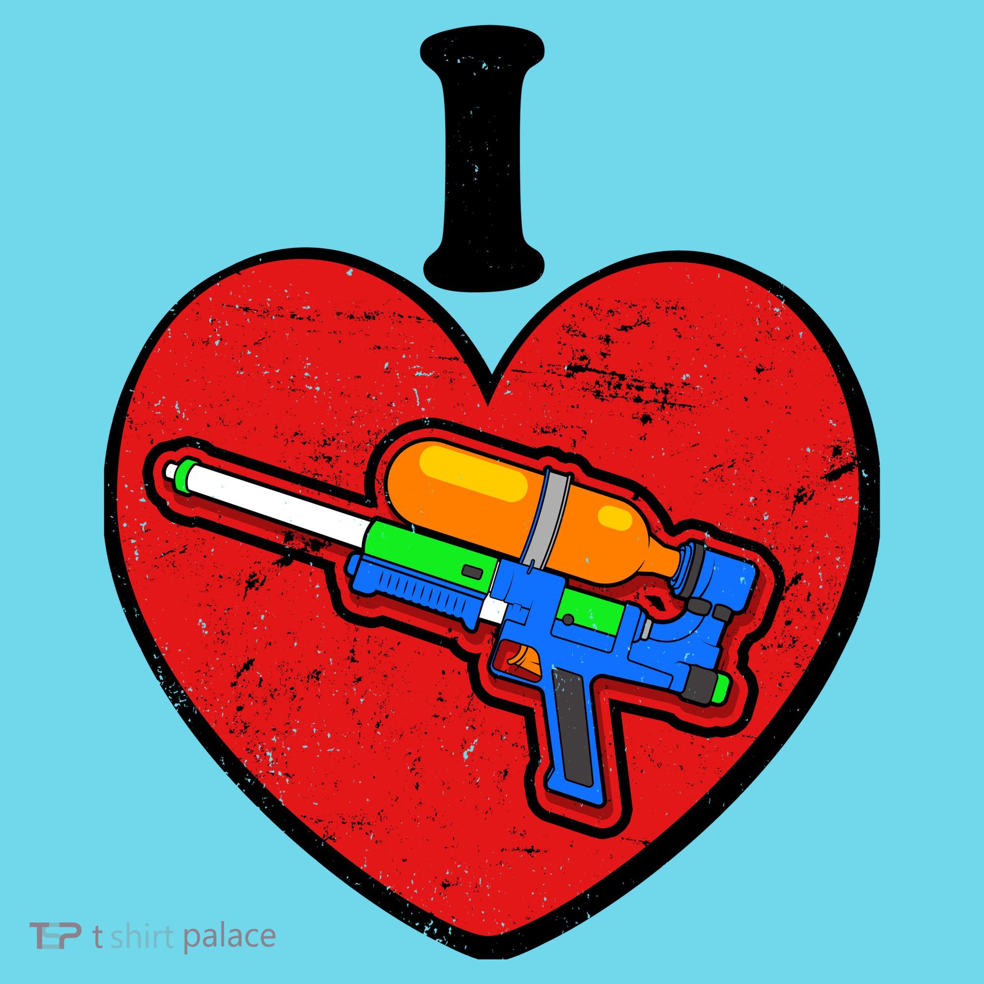 Summertime Fun I Love Super Soakers Water Guns Long Sleeve Shirt