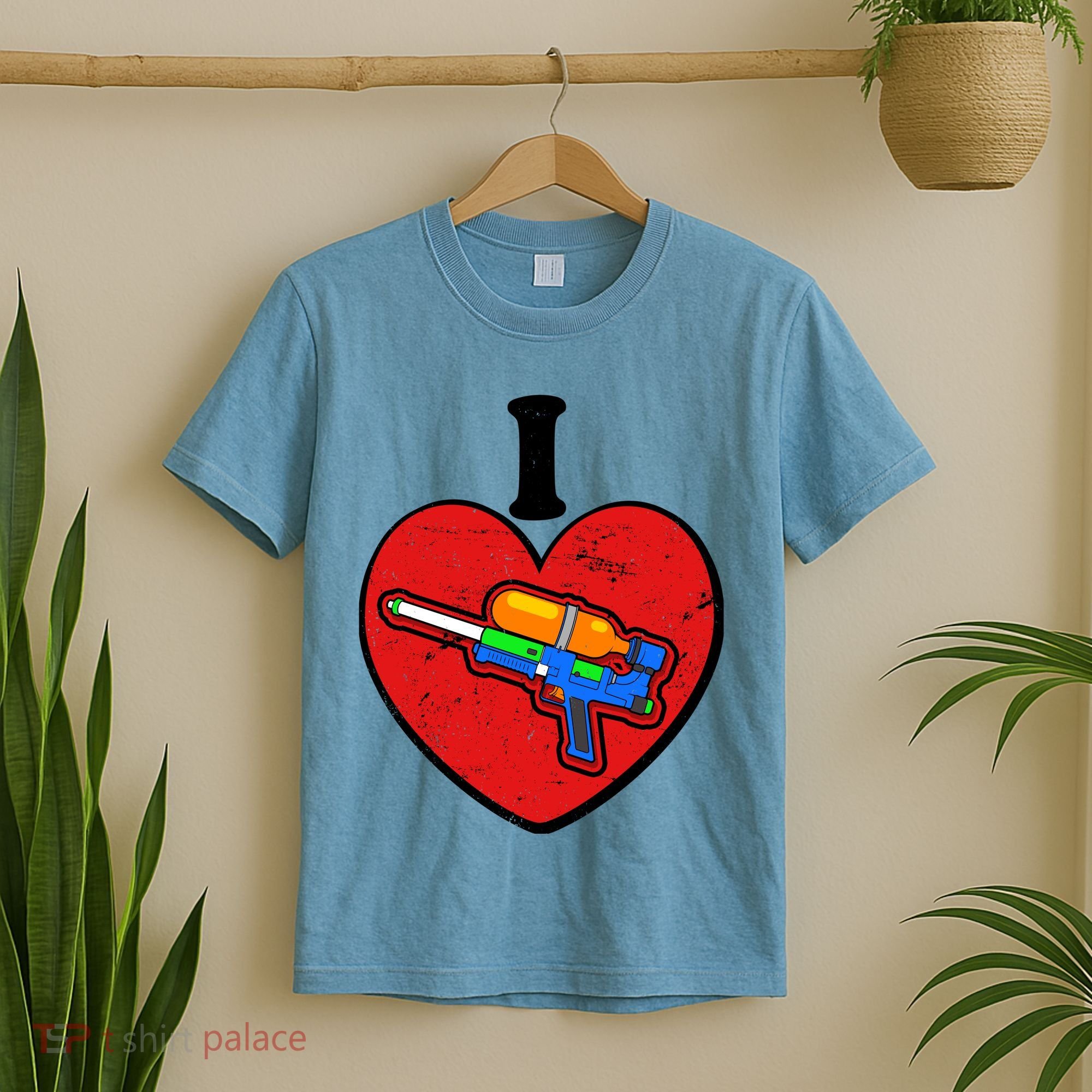 Summertime Fun I Love Super Soakers Water Guns T-Shirt