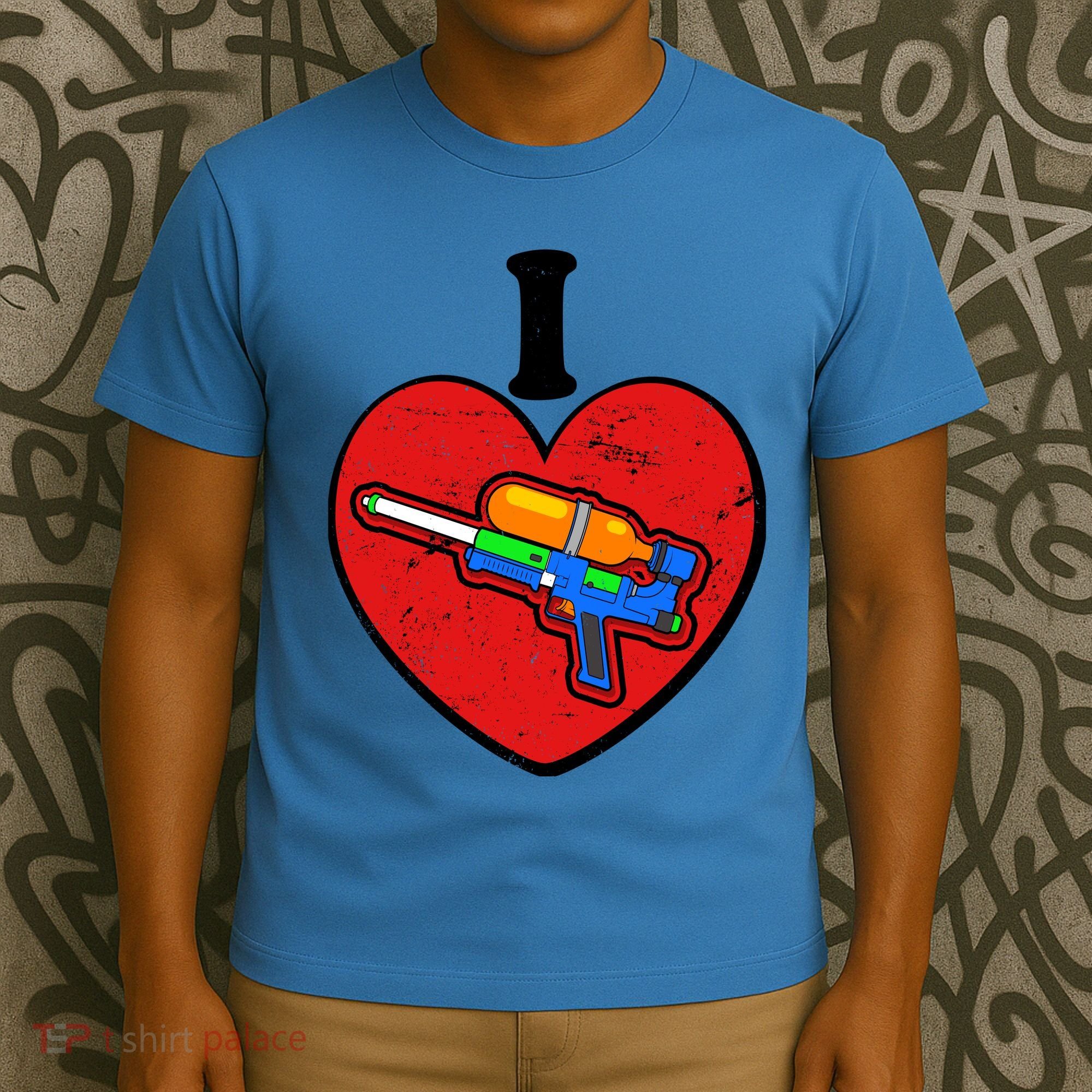 Summertime Fun I Love Super Soakers Water Guns T-Shirt