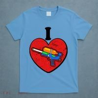 Summertime Fun I Love Super Soakers Water Guns T-Shirt thumb 4