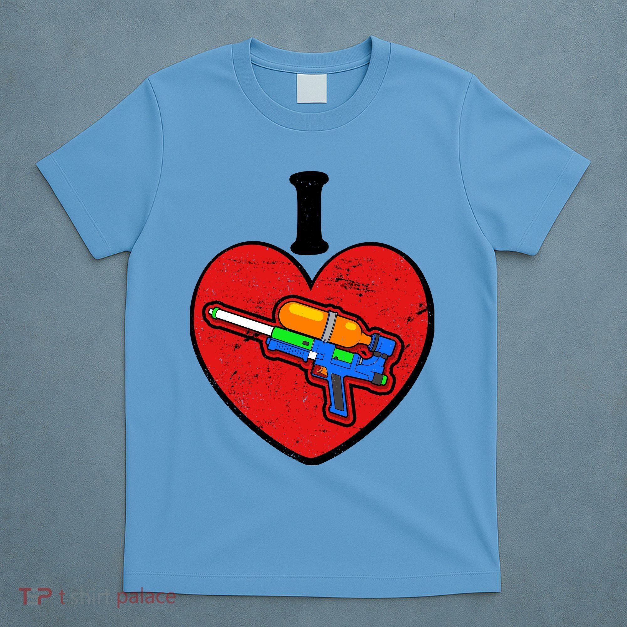 Summertime Fun I Love Super Soakers Water Guns T-Shirt