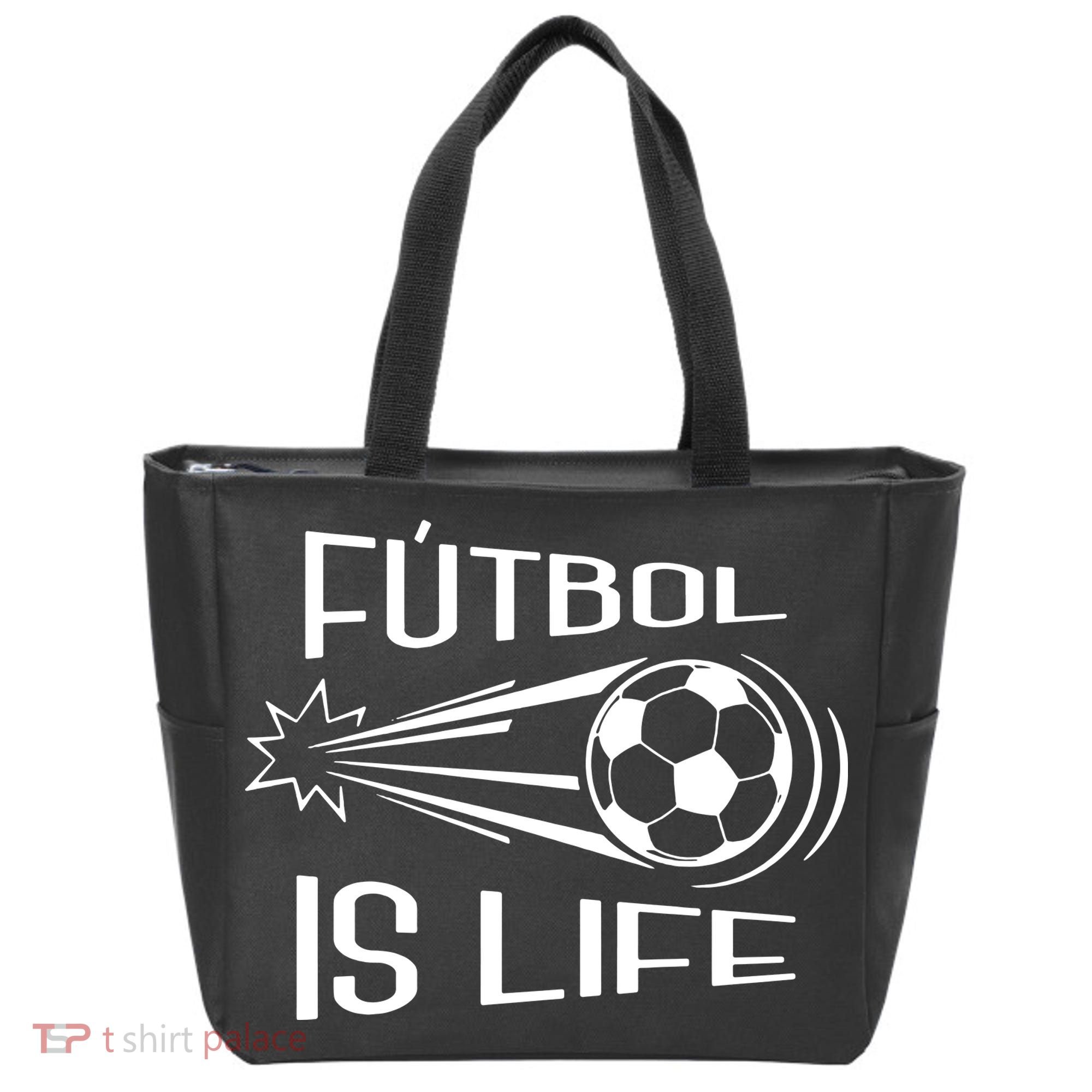 Soccer Futbol Is Life Tote Bag