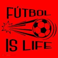 Soccer Futbol Is Life Santa Hat thumb 1