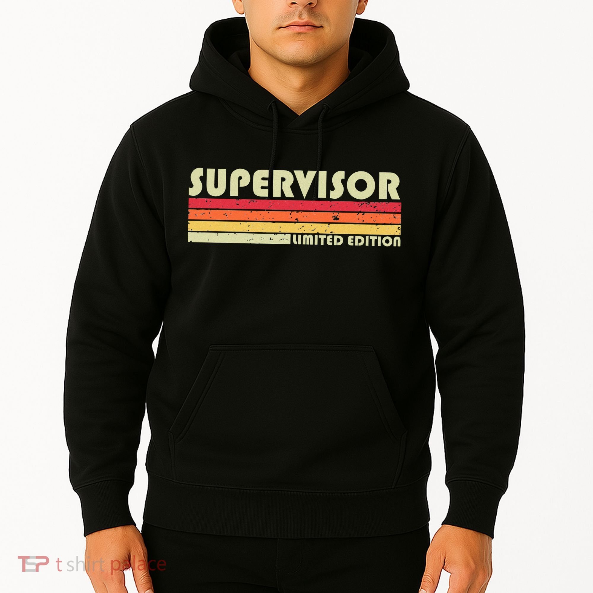 SUPERVISOR Funny Job Title Profession Birthday Worker Idea Hoodie
