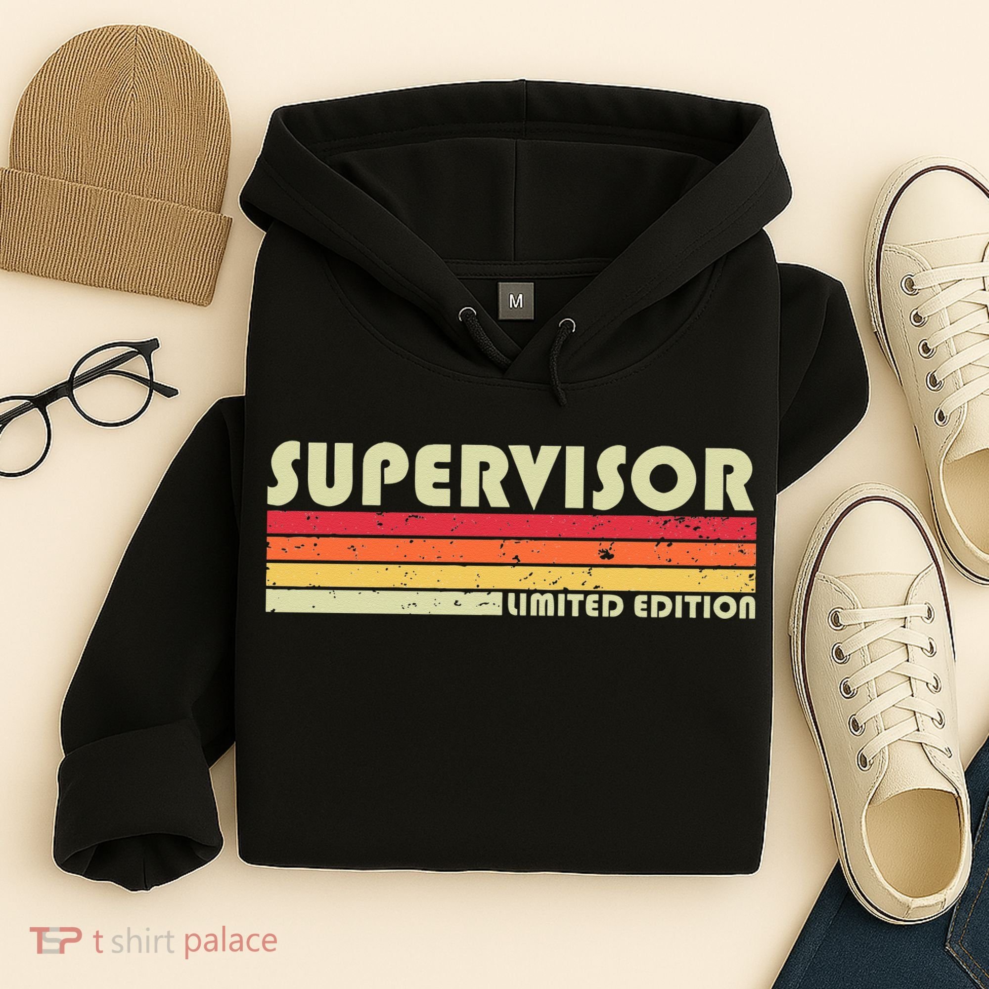 SUPERVISOR Funny Job Title Profession Birthday Worker Idea Hoodie