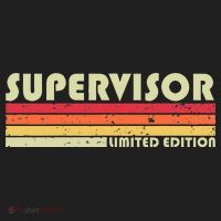 SUPERVISOR Funny Job Title Profession Birthday Worker Idea Beanie thumb 2