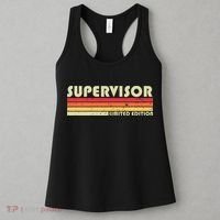 SUPERVISOR Funny Job Title Profession Birthday Worker Idea Women's Tank Top thumb 3