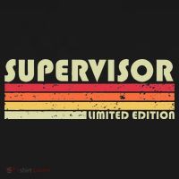 SUPERVISOR Funny Job Title Profession Birthday Worker Idea Visor thumb 3
