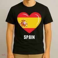 Spain Flag Jersey Spanish T-Shirt thumb 3