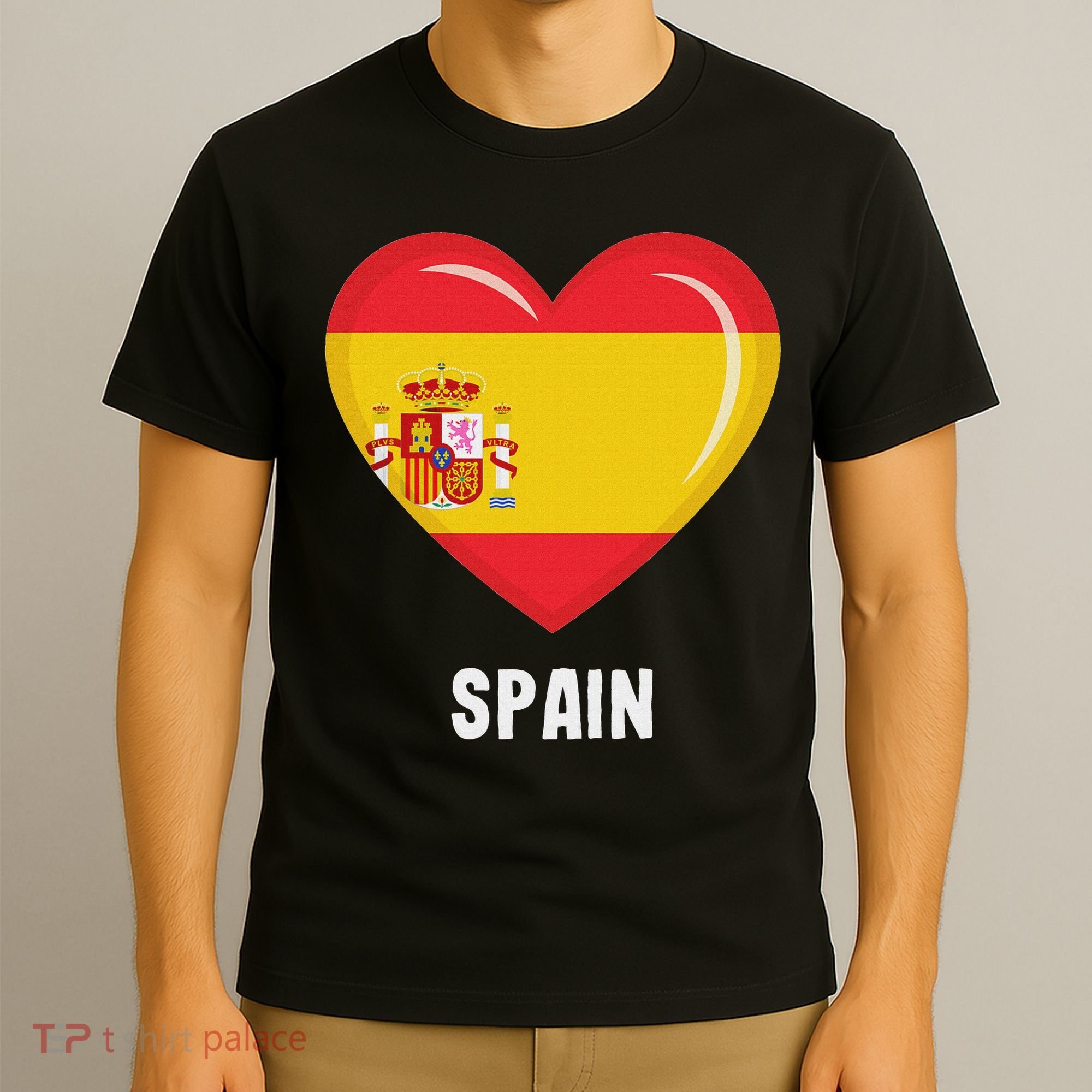 Spain Flag Jersey Spanish T-Shirt