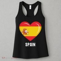 Spain Flag Jersey Spanish Women's Tank Top thumb 3