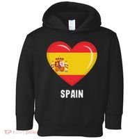 Spain Flag Jersey Spanish Toddler Hoodie thumb 0