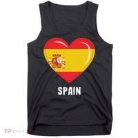 Spain Flag Jersey Spanish Tank Top thumb 0