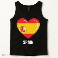 Spain Flag Jersey Spanish Tank Top thumb 2