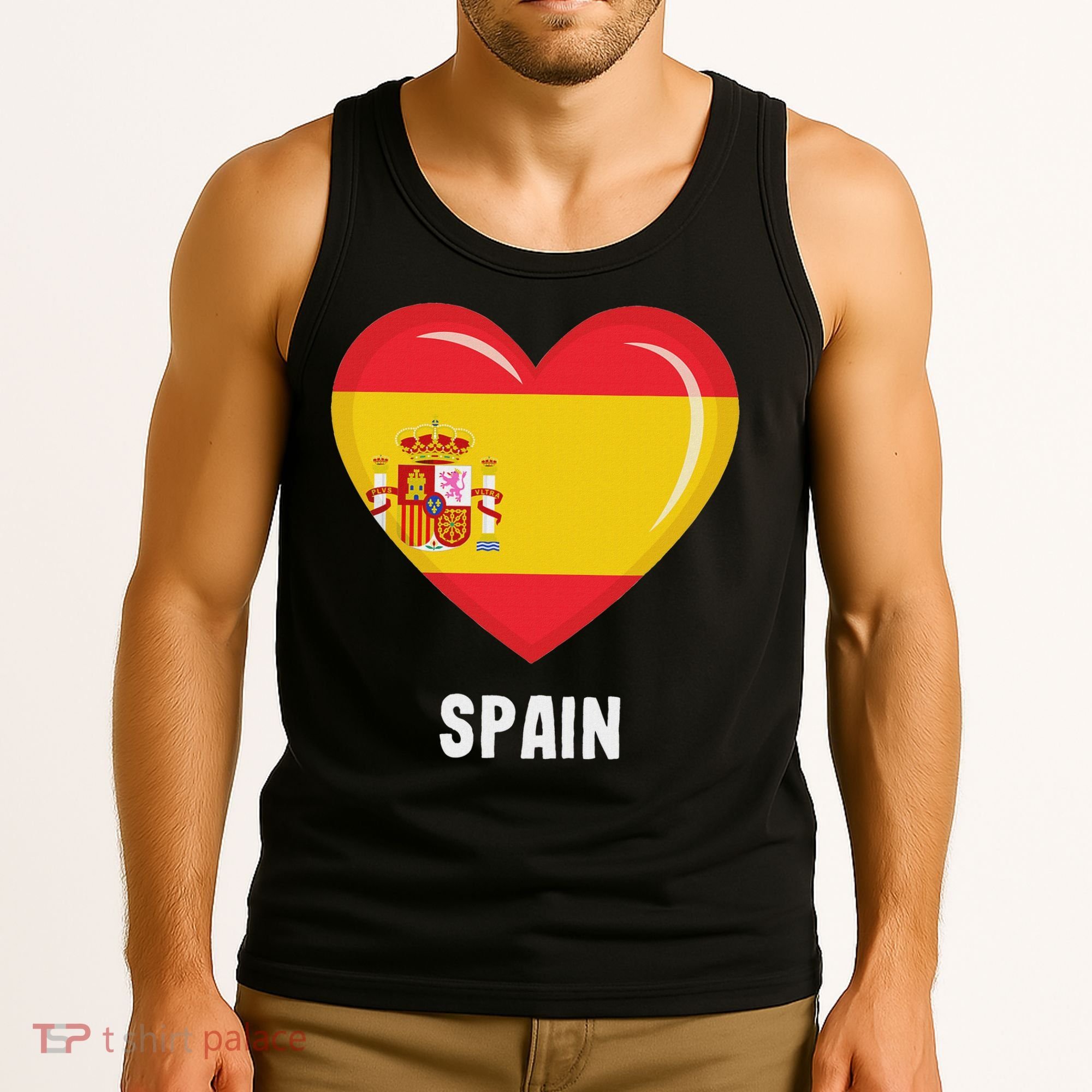 Spain Flag Jersey Spanish Tank Top