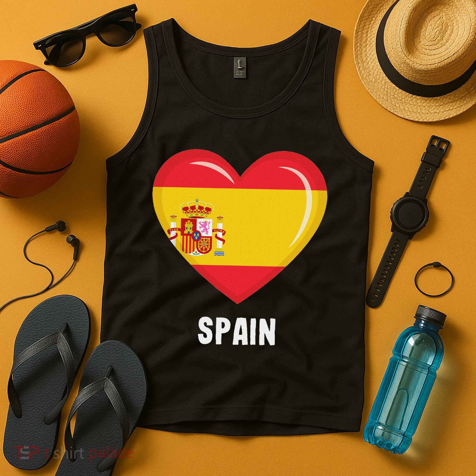 Spain Flag Jersey Spanish Tank Top