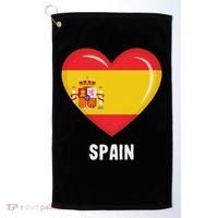 Spain Flag Jersey Spanish Golf Towel thumb 0