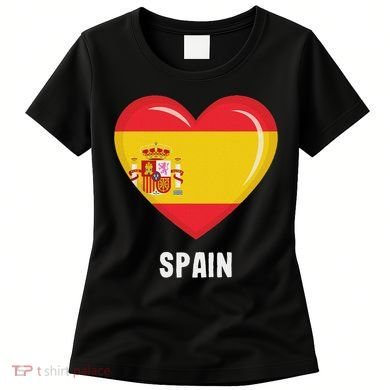 Spain Flag Jersey Spanish Women's T-Shirt