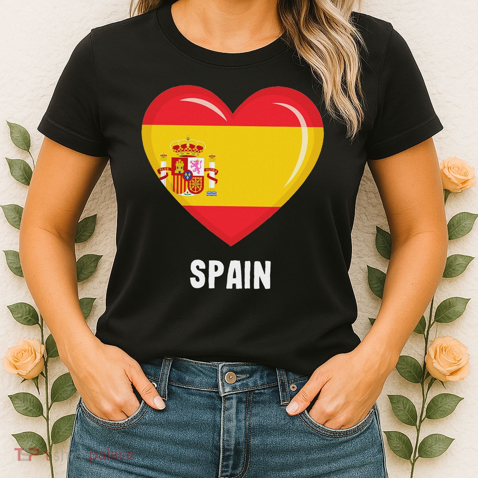 Spain Flag Jersey Spanish Women's T-Shirt