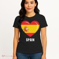 Spain Flag Jersey Spanish Women's T-Shirt thumb 4
