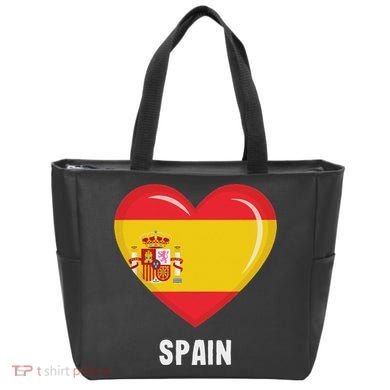 Spain Flag Jersey Spanish Tote Bag
