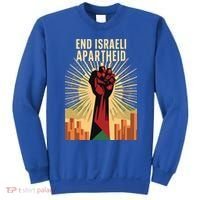 STAND FOR JUSTICE END ISRAEL APARTHEID PALESTINE Sweatshirt thumb 0