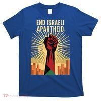 STAND FOR JUSTICE END ISRAEL APARTHEID PALESTINE T-Shirt thumb 0