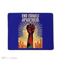 STAND FOR JUSTICE END ISRAEL APARTHEID PALESTINE Mousepad thumb 0