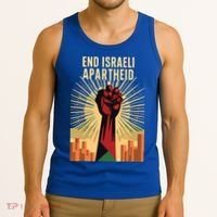 STAND FOR JUSTICE END ISRAEL APARTHEID PALESTINE Tank Top thumb 3
