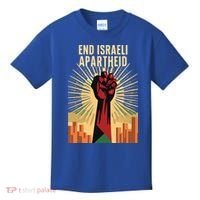 STAND FOR JUSTICE END ISRAEL APARTHEID PALESTINE Kids T-Shirt thumb 0