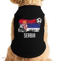 Serbia Flag Jersey Serbian Soccer Team Serb Or Serbian Doggie Tank thumb 0