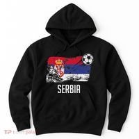 Serbia Flag Jersey Serbian Soccer Team Serb Or Serbian Hoodie thumb 0