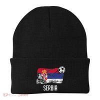 Serbia Flag Jersey Serbian Soccer Team Serb Or Serbian Beanie thumb 0