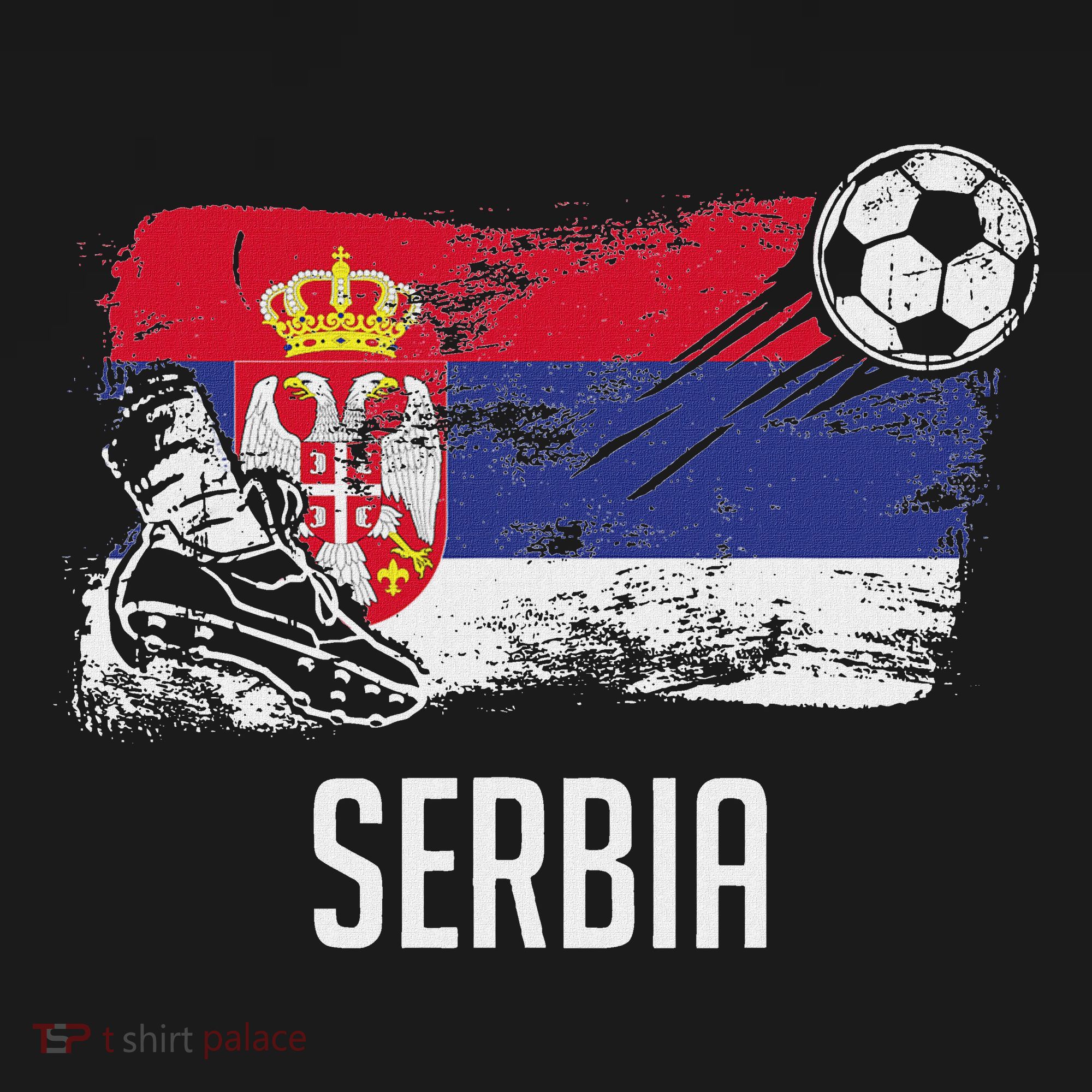 Serbia Flag Jersey Serbian Soccer Team Serb Or Serbian Women's Tank Top