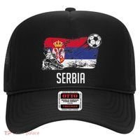 Serbia Flag Jersey Serbian Soccer Team Serb Or Serbian Hat thumb 0