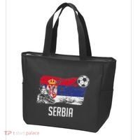 Serbia Flag Jersey Serbian Soccer Team Serb Or Serbian Tote Bag thumb 3