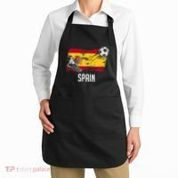 Spain Flag Jersey Spanish Soccer Team Spanish Apron thumb 2