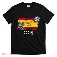 Spain Flag Jersey Spanish Soccer Team Spanish T-Shirt thumb 0