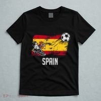 Spain Flag Jersey Spanish Soccer Team Spanish T-Shirt thumb 5