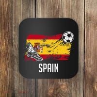 Spain Flag Jersey Spanish Soccer Team Spanish Coaster thumb 0