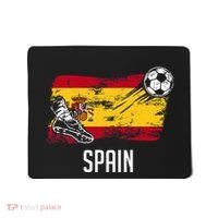 Spain Flag Jersey Spanish Soccer Team Spanish Mousepad thumb 0