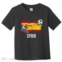 Spain Flag Jersey Spanish Soccer Team Spanish Toddler T-Shirt thumb 0