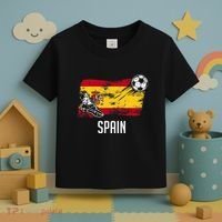 Spain Flag Jersey Spanish Soccer Team Spanish Toddler T-Shirt thumb 3