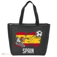 Spain Flag Jersey Spanish Soccer Team Spanish Tote Bag thumb 0