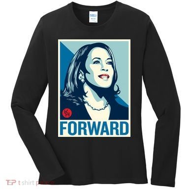 Kamala Harris Forward Women's Long Sleeve Shirt