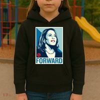 Kamala Harris Forward Kids Hoodie thumb 3