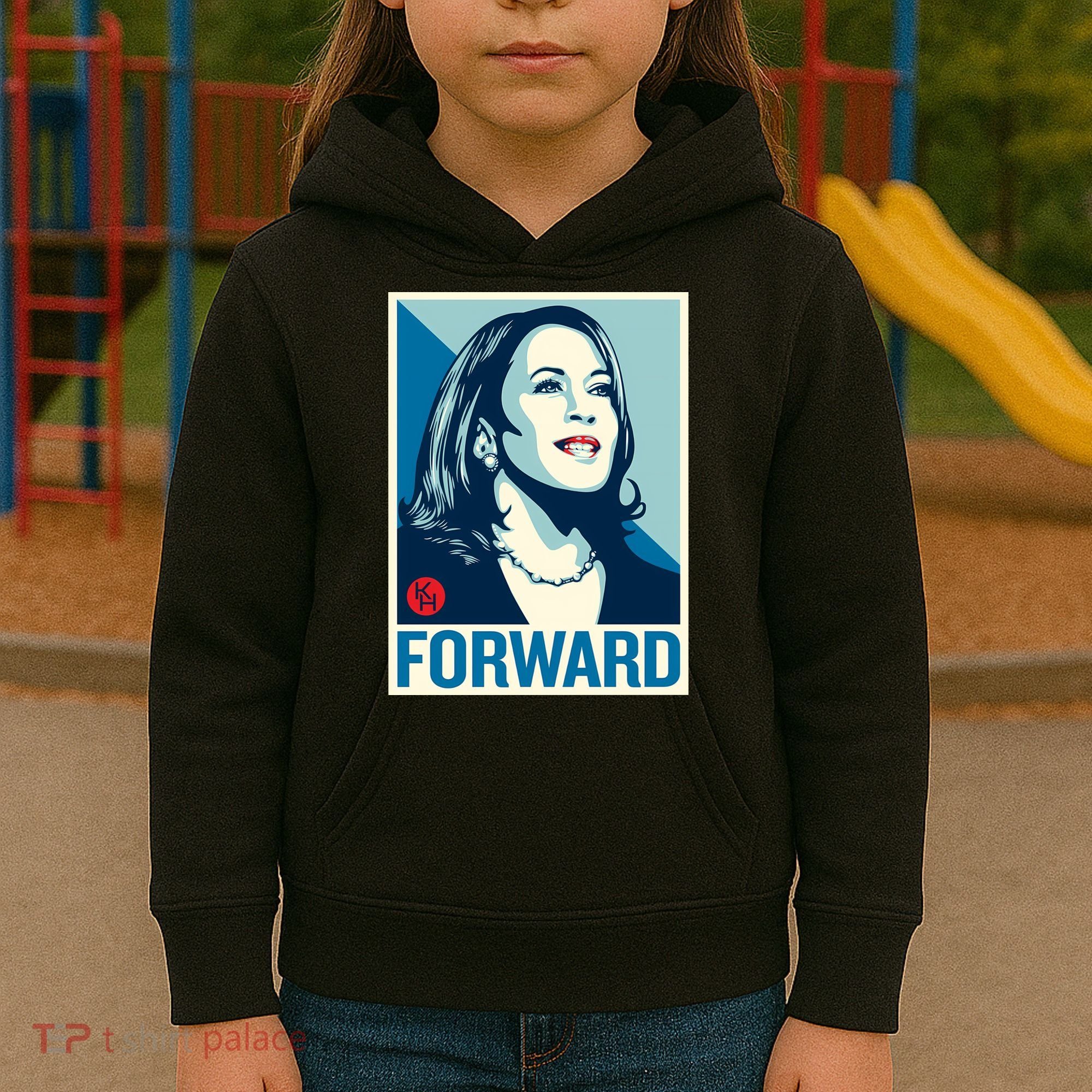 Kamala Harris Forward Kids Hoodie